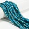 Natural Dark Blue Apatite Faceted Cube Beads 4-5mm 15.5" Strand